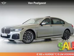 Donington grau metallic (licht beige metallic) Gebruikt 2019 BMW 745e Comfort Edition Sedan | € 56.895 (Iets duurder)