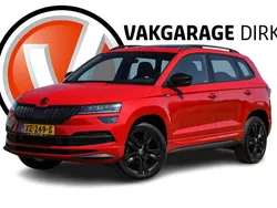 Rood Gebruikt 2019 Skoda Karoq SportLine SUV | € 28.689 (Eerlijke prijs)