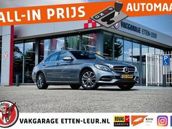 Grijs Gebruikt 2015 Mercedes C200 Ambition Sedan | € 22.985 (Eerlijke prijs)