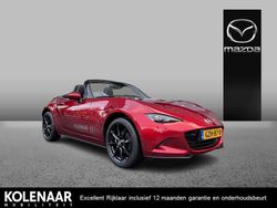 Rood Nieuw 2025 Mazda MX5 Exclusive-Line Cabriolet | € 39.895 (Eerlijke prijs)