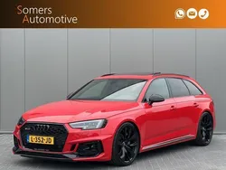Rood, metallic lak Gebruikt 2018 Audi RS4 Comfort Stationwagen | € 62.950 (Eerlijke prijs)