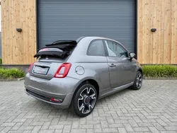 Grijs, metallic lak Gebruikt 2017 Fiat 500C Lounge Cabriolet | € 11.750 (Eerlijke prijs)