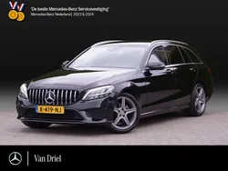 Zwart Gebruikt 2019 Mercedes C180 Avantgarde Stationwagen | € 28.500 (Eerlijke prijs)