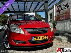 Rood Gebruikt 2007 Opel Corsa Cosmo Hatchback | € 4.200 (Eerlijke prijs)