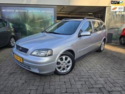 Grijs, metallic lak Gebruikt 2003 Opel Astra Njoy Stationwagen | € 2.150 (Iets duurder)