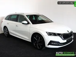Wit, metallic lak Gebruikt 2021 Skoda Octavia Business Line Stationwagen | € 24.950 (Eerlijke prijs)