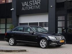Zwart Gebruikt 2012 Mercedes C180 Avantgarde Sedan | € 13.950 (Eerlijke prijs)
