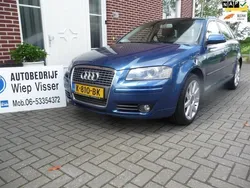 Blauw Gebruikt 2007 Audi A3 Sportback Attraction Hatchback | € 6.995 (Iets duurder)