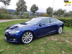 Blauw Gebruikt 2016 Tesla Model S Performance Sedan | € 39.999