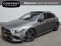 Grijs Gebruikt 2021 Mercedes A180 AMG line Hatchback | € 28.940 (Eerlijke prijs)