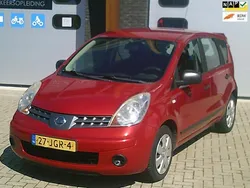 Rood Gebruikt 2009 Nissan Note Visia MPV | € 3.350 (Eerlijke prijs)