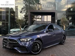 Blauw Gebruikt 2023 Mercedes C300e AMG line Plus Sedan | € 48.950 (Eerlijke prijs)