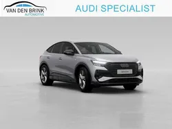 Grijs Gebruikt 2024 Audi Q4 Sportback e-tron S-Line SUV | € 45.900 (Super prijs)