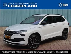 Wit Gebruikt 2021 Skoda Karoq SportLine SUV | € 26.745 (Eerlijke prijs)