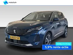 Blauw Gebruikt 2021 Peugeot 3008 Allure SUV | € 17.875 (Eerlijke prijs)