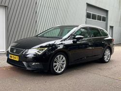 Zwart Gebruikt 2017 Seat Leon ST FR Stationwagen | € 11.950