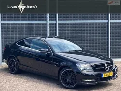 Zwart Gebruikt 2011 Mercedes C180 Coupé | € 6.950 (Eerlijke prijs)