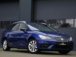 Blauw (metallic) Gebruikt 2018 Seat Leon ST Reference Stationwagen | € 8.950 (Goede deal)