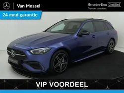 Blauw Gebruikt 2024 Mercedes C300 AMG line Stationwagen | € 50.945 (Eerlijke prijs)