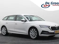Wit Gebruikt 2021 Skoda Octavia Business Line Stationwagen | € 21.950 (Super prijs)