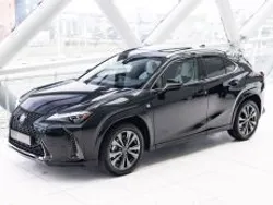 Graphite black (zwart metallic) Gebruikt 2023 Lexus UX 300e Sport Line SUV | € 53.750