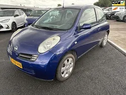 Blauw, metallic lak Gebruikt 2005 Nissan Micra Tekna Hatchback | € 2.499 (Eerlijke prijs)