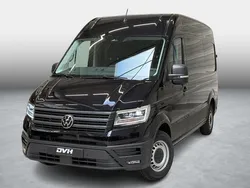 Zwart Nieuw 2024 VW Crafter Highline Van | € 46.995 (Duur)