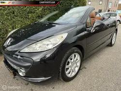 Zwart Gebruikt 2008 Peugeot 207 CC Roland Garros Cabriolet | € 2.200 (Eerlijke prijs)