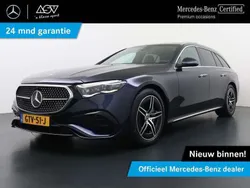 Blauw, metallic lak Gebruikt 2024 Mercedes E300 AMG line Stationwagen | € 65.895 (Duur)