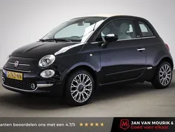 Zwart Gebruikt 2019 Fiat 500C Lounge Cabriolet | € 11.450 (Eerlijke prijs)