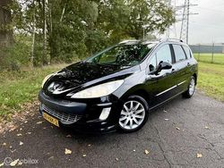Zwart Gebruikt 2008 Peugeot 308 Stationwagen | € 699 (Super prijs)