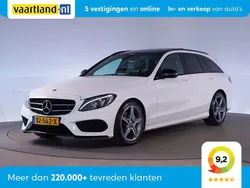Wit Gebruikt 2018 Mercedes C180 AMG Stationwagen | € 19.945 (Eerlijke prijs)