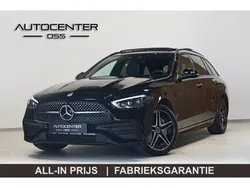 Zwart, metallic lak Gebruikt 2023 Mercedes C300 AMG line Stationwagen | € 54.495 (Duur)
