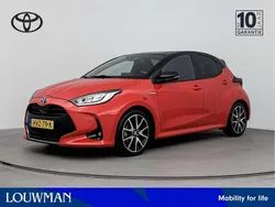 Rood Gebruikt 2021 Toyota Yaris Hybrid Edition Hatchback | € 21.400 (Eerlijke prijs)