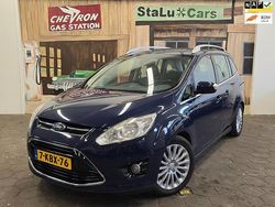 Blauw Gebruikt 2013 Ford Grand C-Max Titanium MPV | € 4.495 (Eerlijke prijs)