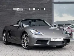 Grijs, metallic lak Gebruikt 2018 Porsche 718 Boxster Cabriolet | € 59.800