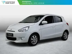 Wit Gebruikt 2015 Mitsubishi Space Star Hatchback | € 6.799 (Eerlijke prijs)