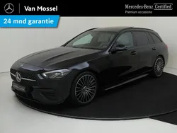 Zwart Gebruikt 2021 Mercedes C200 AMG line Stationwagen | € 39.945 (Duur)