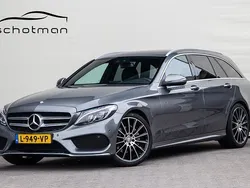 Grijs Gebruikt 2016 Mercedes C200 AMG Stationwagen | € 21.500 (Goede deal)