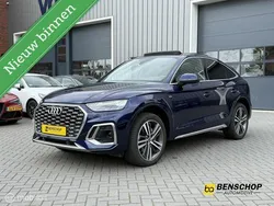 Blauw, metallic lak Gebruikt 2021 Audi Q5 Sportback S-Line SUV | € 49.940 (Iets duurder)