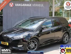 Zwart Gebruikt 2018 Ford Focus ST-Line Stationwagen | € 13.445 (Goede deal)