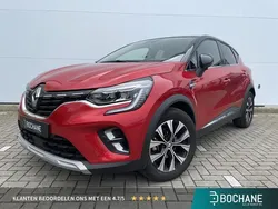 Twotone rouge flamme (nnp) & noir étoilé (gne) Gebruikt 2024 Renault Captur Techno SUV | € 29.300 (Iets duurder)