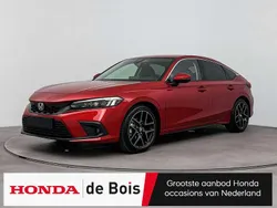 Rood, metallic lak Nieuw 2025 Honda Civic Advance Hatchback | € 43.800 (Iets duurder)