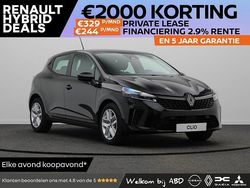 Zwart Nieuw 2025 Renault Clio V Evolution Hatchback | € 24.990 (Super prijs)