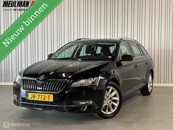 Zwart Gebruikt 2016 Skoda Superb Active Stationwagen | € 14.450 (Eerlijke prijs)