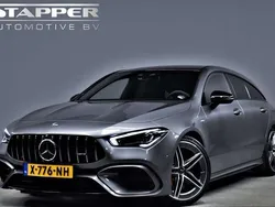 Grijs, metallic lak Gebruikt 2020 Mercedes CLA45 AMG Shooting Brake Premium Stationwagen | € 57.995 (Eerlijke prijs)