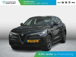 Zwart Gebruikt 2019 Alfa Romeo Stelvio Super SUV | € 31.189 (Super prijs)
