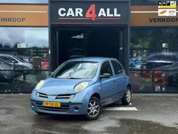 Blauw, metallic lak Gebruikt 2006 Nissan Micra Visia Hatchback | € 1.495 (Goede deal)