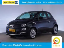 Zwart Gebruikt 2016 Fiat 500 Lounge Hatchback | € 7.409 (Eerlijke prijs)