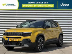 Geel, metallic lak Gebruikt 2023 Jeep Avenger EV Summit SUV | € 27.440 (Eerlijke prijs)